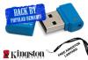 Kingston DataTraveler Micro 8GB Pendrive with Kingston Lanyard (Free Delivery)