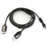 TV/HDMI adapter kábel (mikro USB - HDMI dugó, MHL, töltő funkció) AC M490/DHC-N100/EIA2UHUN kompatibilis