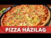 Pizza hzilag recept vide (Homemade Pizza)