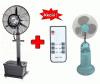 WELLIMPEX PowerCool + EasyCool párásító ventilátor akciós csomag (ködhűtő, ventillátor, párahűtő, teraszhűtő, mobil teraszklíma (01291)