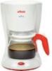 UFESA CG7213 Filteres kávéfőző - 600W - 6 csésze kávé - állandó szűrő - csepegésgátló szelep- fehér/piros