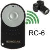 j! Hongdak RC-6 Infravrs tvirnyt Canon EOS 5D Mark II, EOS 7D, EOS 550D, EOS 500D, EOS 450D, 60D, 600D, egyb kamerkhoz!