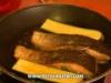 Lazac steak padlizsn s cukkni gyon, paprikamrtssal - recept