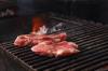 Sirloin steak prepared on the barbecue grill