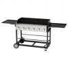This over sized gas grill can cook up to 41 burgers at once. Ideal for parties, picnics and tailgating.