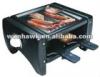 Electric Raclette bbq grill for Family Party
