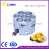 Hot selling holding 7 eggs CE approved hamburger grill machine