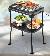 Unold 58550 Barbecue Grill Black Rack fekete