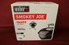 Weber 10020 Smokey Joe Silver Charcoal Grill Black