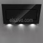 Falmec QUASAR EVO GLASS 80 fekete fali praelszv