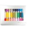 Shan? Rainbow Colour Sewing Thread Sets with Gi box- 33 Spools (All purpose polyester domestic sewing machine thread)