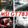 MSI GT783 Gamer notebook - GeForce GTX 580M VGA-val