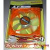 AC Ryan Blackfire 4 UV LED 92 mm zld narancs ventiltor