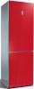 Bosch KGN36S55 kombinált hűtőszekrény Glas Line piros