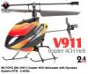 WLtoys v.911 tvirnyts RC helikopter, 4 csatorns, 2.4Ghz!