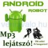 Android robot mp3 lejtsz + rdi, akkus! (USB,SD,Line in!)