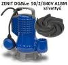 ZENIT DG Blue 50/2 szennyvízszivattyú
