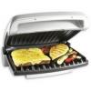 George Foreman 4-Portion Family Grill and Melt in Silver