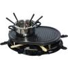 Chef Cooking Total Chef 8 Person Party Grill Raclette with Fondue - TCRF08BN