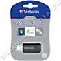 Verbatim USB Pendrive 4GB Pinstripe Fekete (49061) pendrive