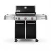 New Weber Genesis barbeque grill gas burner design mounts front to back