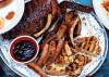 Mixed Grill with Cherry Cola Barbecue Sauce