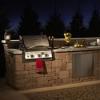 Rockwood Grand Island Bar with Grill and Storage