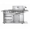 32 Inch 5 Burner Ducane Meridian Gas Grill with Warming Drawers