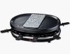 RACLETTE GRILL WITH GRANITE STONE AND GRILL RP80