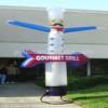 Gourmet grill inflatable air dancer