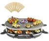 ANDREW JAMES 8 PERSON RUSTIC STONE RACLETTE GRILL .BBQ