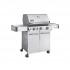 WEBER Genesis S330 Stainless Natural Gas Grill silver