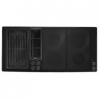 45 Modular Electric Downdra Cooktop with Grill Assembly in Black