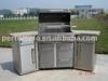 Gas Grill BBQ island with side cabinets PG-50506SRL-SC