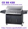 Outdoor BBQ Gas Grill 6burners with side burner