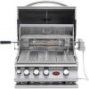 Click this image to access Cal Flame 3 Burner Grill