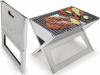 Fold Flat Grill Compacts To Less Than An Inch Thick