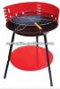 New portable round folding outdoor BBQ charcoal grill