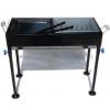 Outdoor wood carbon BBQ grill japanese style BBQ grill barbecue carbon long-legged BBQ grill adjustable