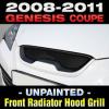 Front Radiator Hood Grill UNPAINTED For HYUNDAI 2008-2011 Genesis Coupe