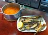 Don Peixe Grill Restaurant: Jaquinzinhos Fritos com Arroz de Tomate