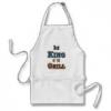 King of the Grill Personalized Apron