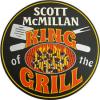 Personalized King Of The Grill Sign
