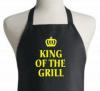 King of the Grill Black Apron
