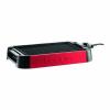 Bodum Electric Indoor Table Grill and Griddle, Red