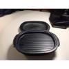 Ovnfast fad + grill fad, Tupperware, UltraPro oval 2 l kan