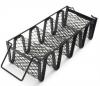 Nonstick coated taco rack for BBQ grill
