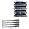 Charmglow 720-0396, 720-0578 Replacement Grill Burner and Heat Plate-4pack