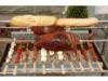 Barbecue Holzkohle Spie grill 70 x 32 cm Grillmotor